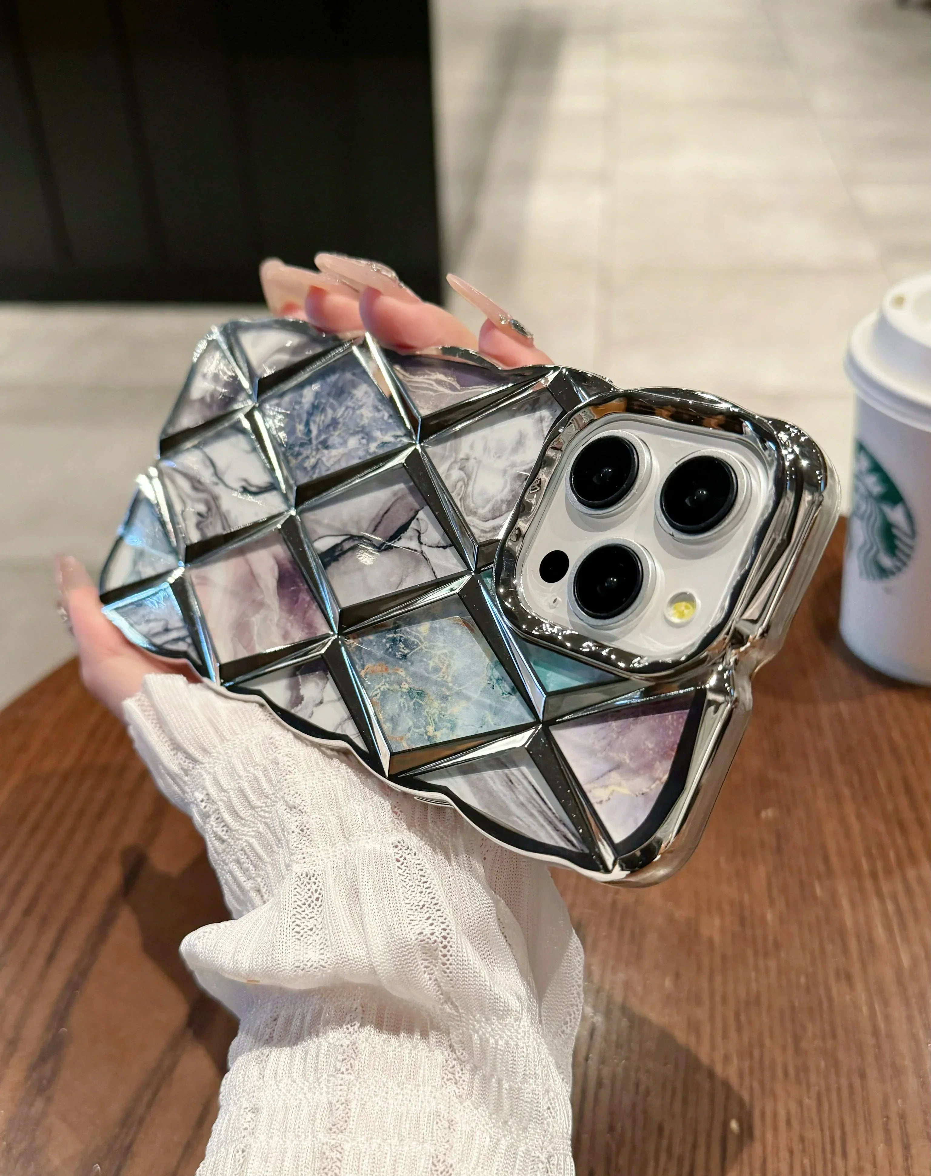 LUXURY ELECTROPLATE SILICONE CASE FOR 15 14 13